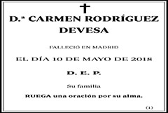 Carmen Rodríguez Devesa